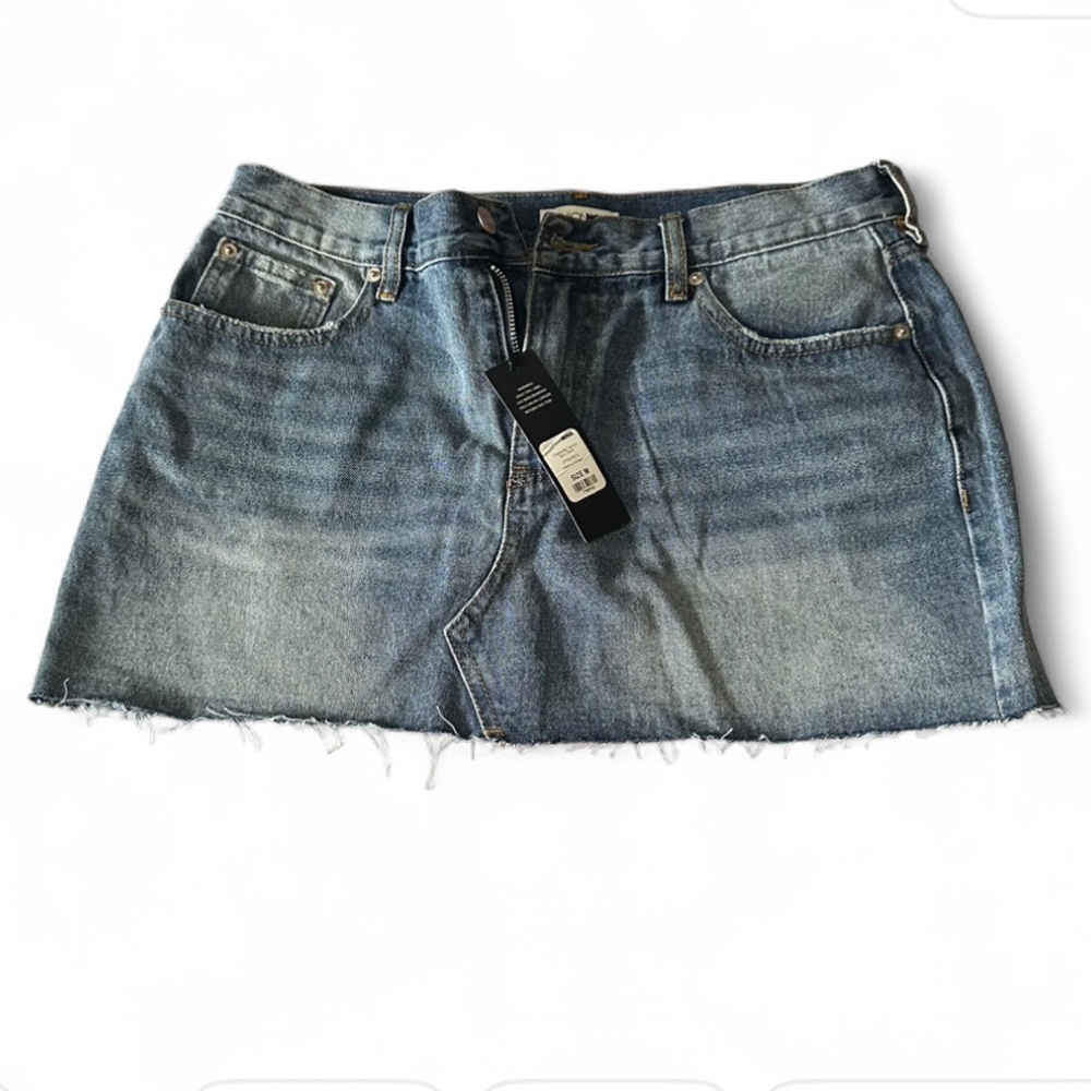 Fashion Nova Jeans Mini Skirt